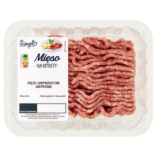 Simpl Mięso na kotlety mięso garmażeryjne wieprzowe 0,400 kg