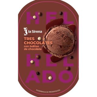 Tarrina 3 Chocolates 135 Ml