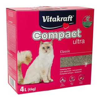 Vitakraft Arena Aglomerante para Gatos Compact Ultra (4 KG) 4008239140296 (231311)