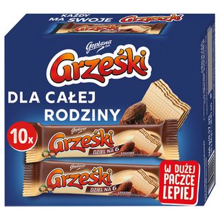 Grześki Wafle 10 szt., 260 g