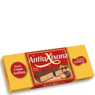 ANTIÚ XIXONA Turrón Con Crema De Avellana 140 G