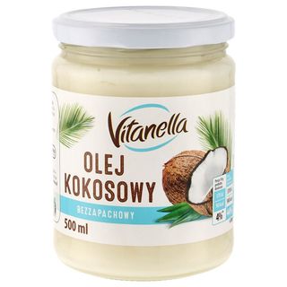 Vitanella Olej kokosowy bezzapachowy 500 ml