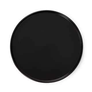 Talerz | FAMELIO | obiadowy czarny | 28 cm | 863283
