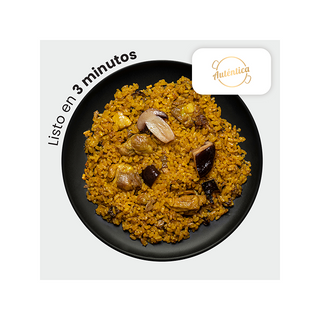 Auténtica Paella de pollo y setas 300 g
