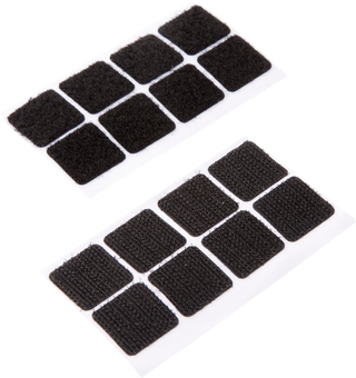 8 Tiras De Fixacao Quad. Pr 20X20Mm Std (18606665)