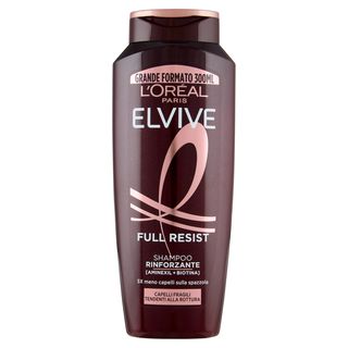 Elvive Full Resist Shampoo Rinforzante, Per Capelli Fragili Tendenti Alla Rottura, 300 Ml