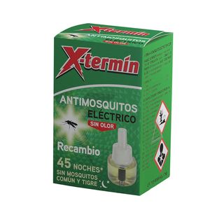 Insecticida Eléctrico Antimosquitos Xtermin Recambio 1 Ud. (263925)