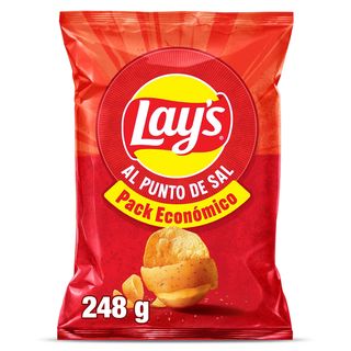 Patatas Fritas Al Punto De Sal Lay'S Bolsa 248 G