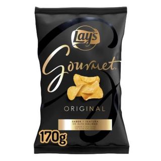 Lay's Gourmet Patatas Fritas Premium sabor Original 170G