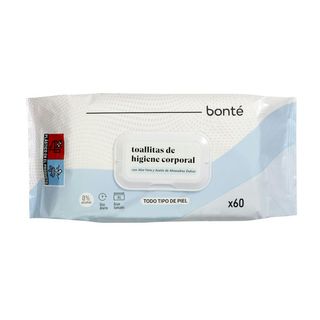 Toallitas Higiene Adulto Bonté 60 Uds (288963)