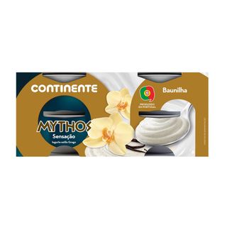 Iogurte Grego Mythos Baunilha Continente (emb. 500 gr (4 un))