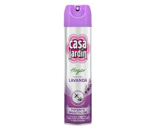 Insecticida Aerosol Casa Jardin Hogar Lavanda 600 Ml