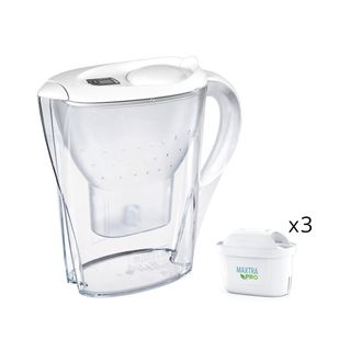 Caraffa filtrante 2,4 L Marella Brita - con 3 filtri Maxtra Pro All in 1