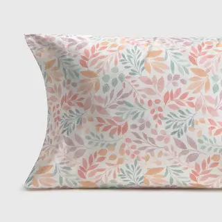 Funda De Almohada Estampada Folio Azul 45x95 cm