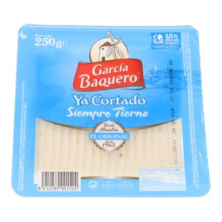 Queso Cortaditas Tiernas Garcia Baquero 225 G
