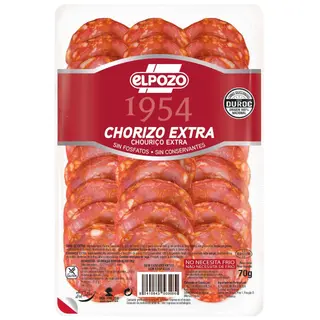 Chouriço Extra ElPozo (emb. 70 gr)