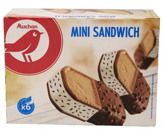 Minisandwich Duo Nata Auchan 6X85Ml 324G