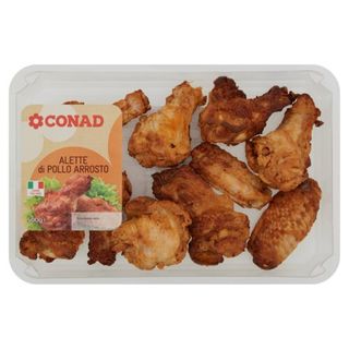 CONAD Alette di Pollo Arrosto 500 g - 8003170060036