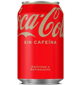 Coca-Cola Sin Cafeína Lata 33 Cl