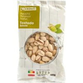 Pistachos Tostados-Salados Eroski, Bolsa 400 G (17484387)