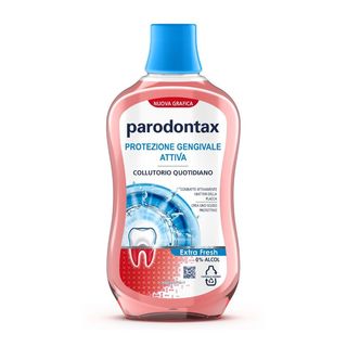 Parodontax collutorio Protezione Gengivale Attiva Denti e Gengive Igiene Dentale Extra Fresh, 500ml
