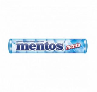 Caramelos Masticab Menta Mentos Unit 14 Ud
