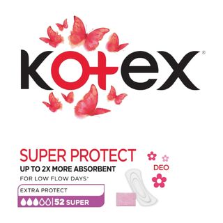 Kotex Wkładki higieniczne Super Deo 52 szt.