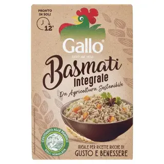 Gallo Riso Basmati Integrale 500G