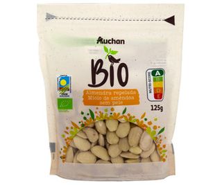 Almendra Cruda Repelada Auchan Bio 125G