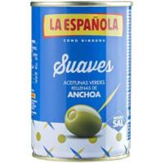 Aceitunas Rellenas La Española Suaves 130 Gr. (4561130)