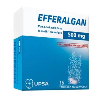 Efferalgan 500 mg 16 tabletek