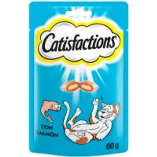 Snack De Salmón Para Gato Catisfaction, Paquete 60 G