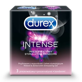 Prezerwatywy Durex Intense 3szt.