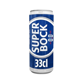 Super Bock Cerveja 0.0% sem Álcool Lata 33cl