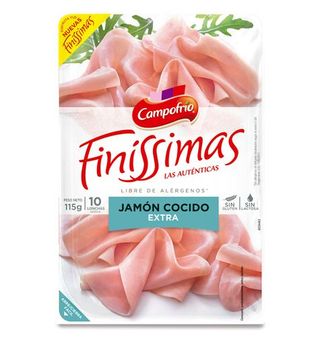 Jamón Cocido Campofrío Finíssimas Lonchas 115 G