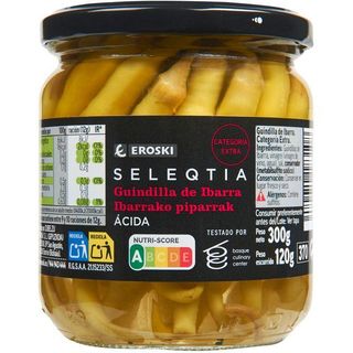 Guindillas De Ibarra Eroski Seleqtia, Frasco 120 Gr. (18916064)