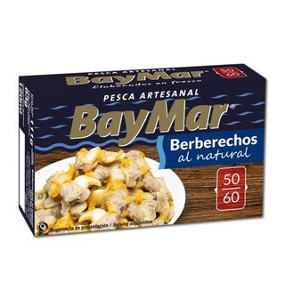 Berberechos Baymar Natural 50/60 63 G
