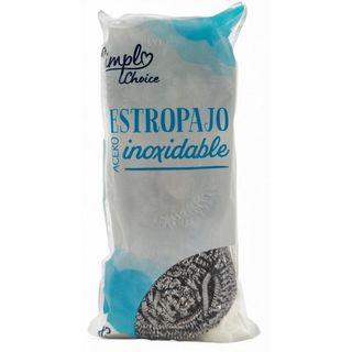 Estropajo Acero Inoxidable X3