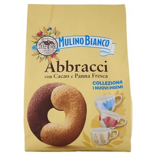 Mulino Bianco Abbracci Biscotti Con Cacao E Panna Fresca 700g