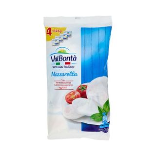 Mozzarella 100%IT Valb 4X125G