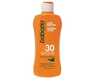 Protector Solar Aloe Spf30 Babaria Leche 200Ml