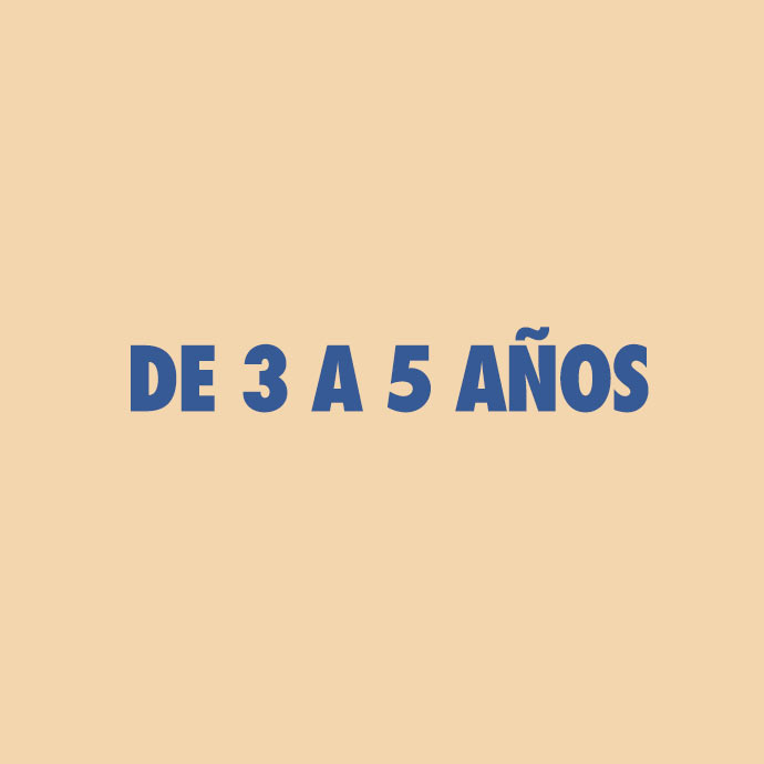 3 a 5 años