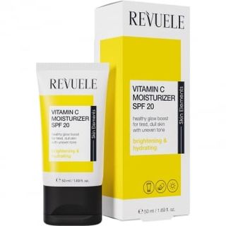 Crema Facial Hidratante Vitaminc C Spf20 Revuele 50 Ml.