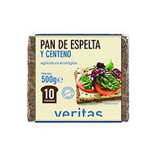 Pan Alemán Espelta Veritas Eco 500 Gr.