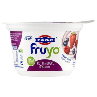 Fage Fruyo Frutti Di Bosco 0% Grassi 150 G - 146397