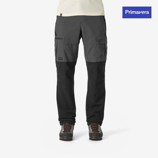 Pantalón de montaña y trekking resistentes Hombre Forclaz MT500.48 (L34) Gris