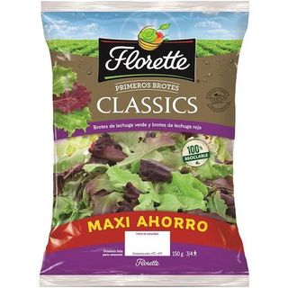 Primeros Brotes Maxi Classic Florette, Bolsa 150 G (17015595)