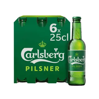 Carlsberg Cerveja 6x25cl