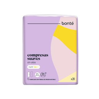 Compresa Suave Normal Bonté 20 Uds (289358)