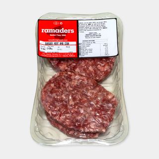 Hamburguesa de ternera con cebolla (Aprox. 425 Gr.)